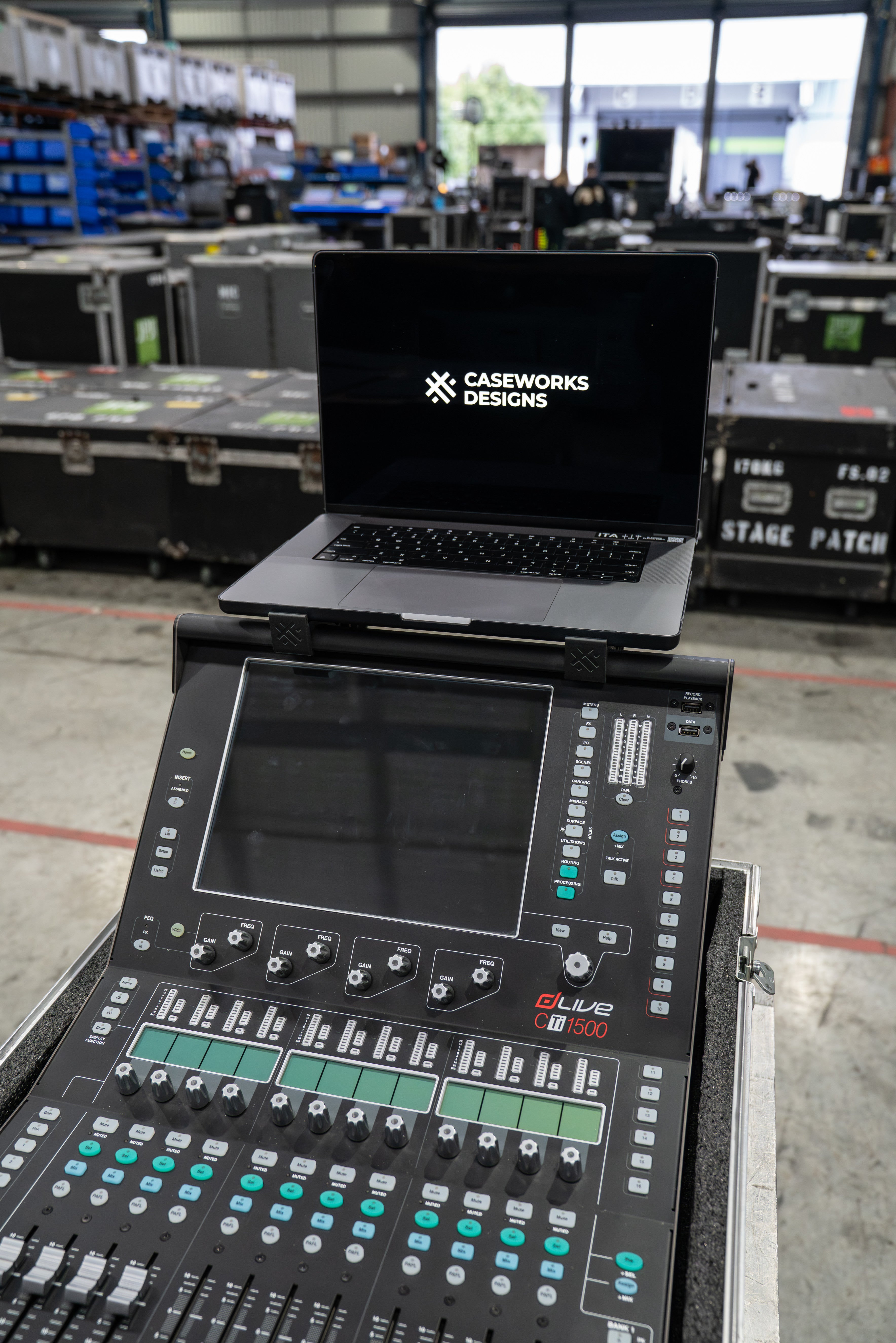 Allen & Heath C Series Console Shelf (Pair)